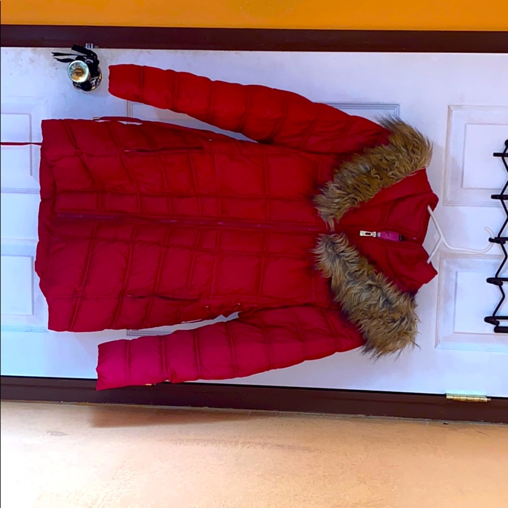Red Snow Coat